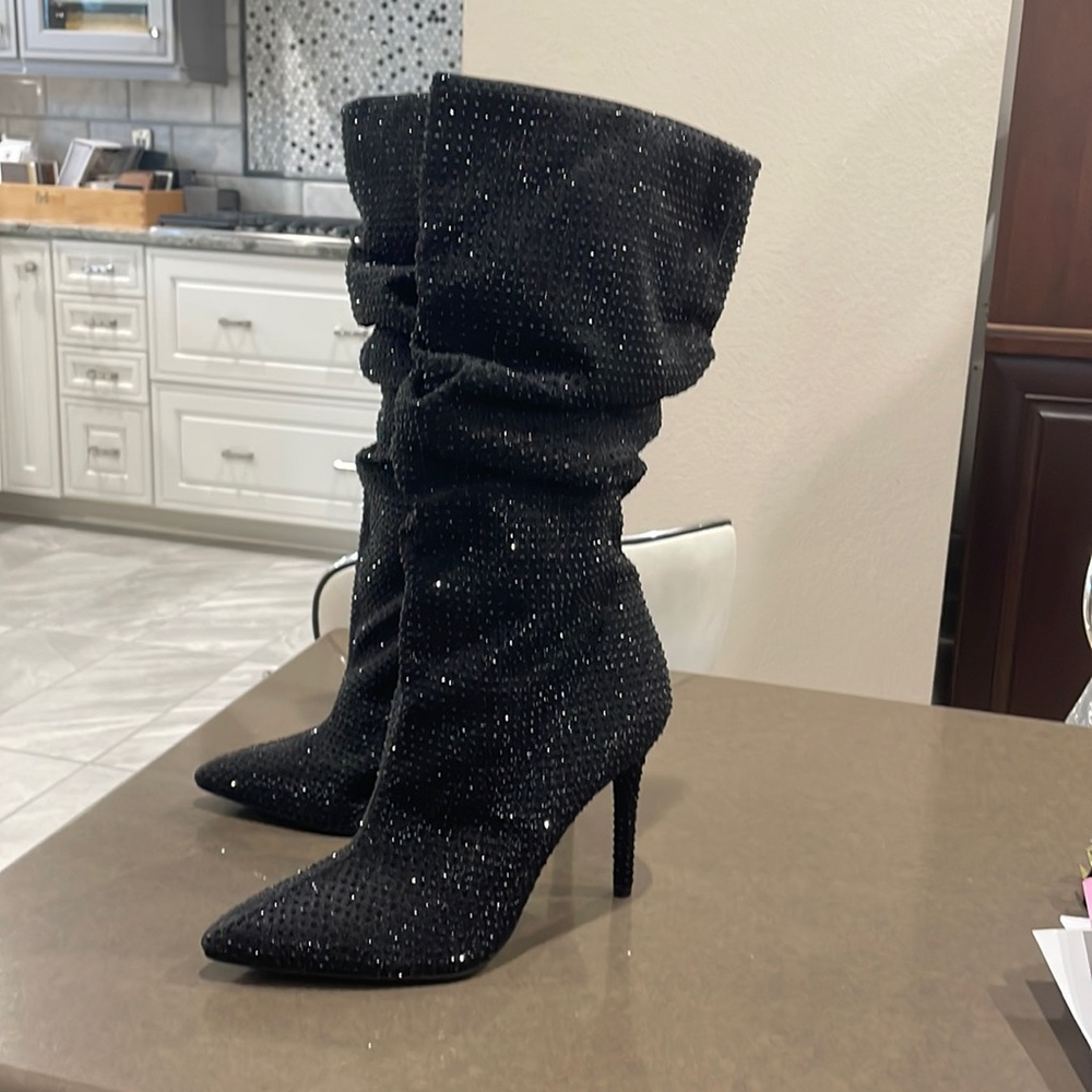 Jessica Simpson high heeled boots